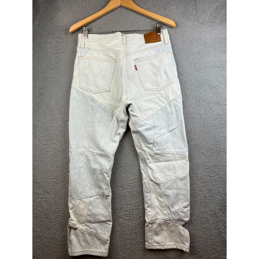women’s levi’s premium patchwork‎ cutout jean size 29x26
